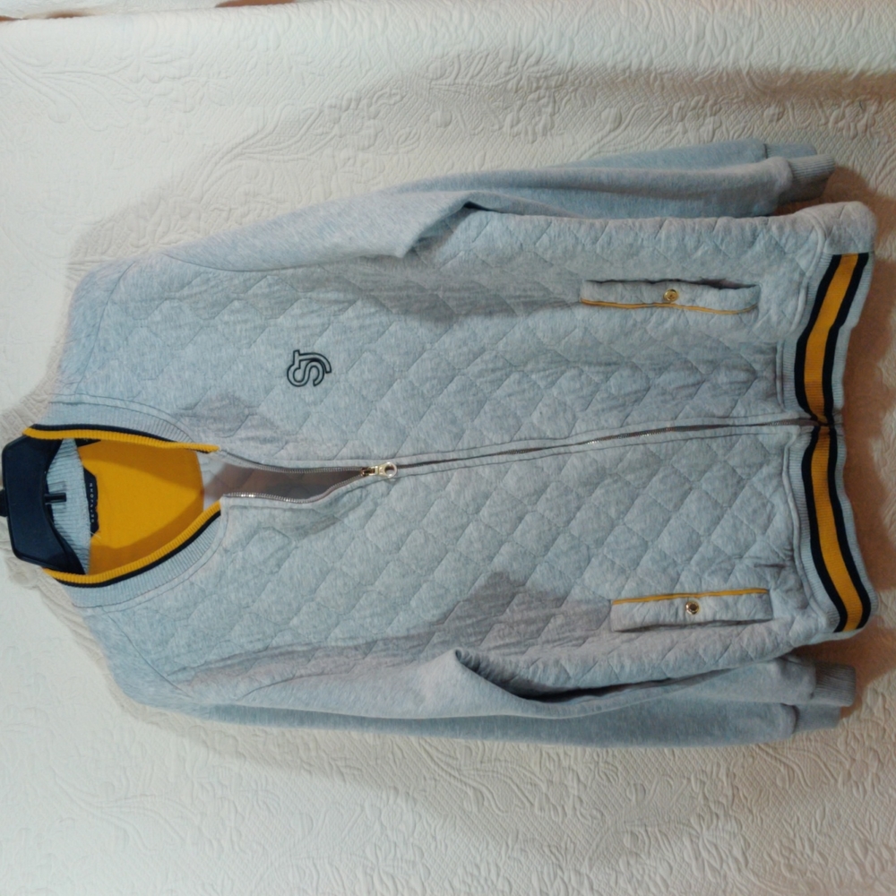 Sean John Quilted Varsity Style Jacket